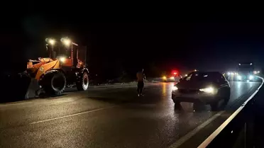 Samsun'da Tır Kazası, Trafik Aksadı
