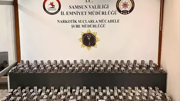 Samsun'da Uyuşturucu Operasyonu: 14 Bin Hap Ele Geçirildi