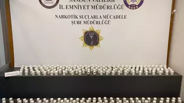 Samsun'da Uyuşturucu Operasyonu: 16 Bin Hap Ele Geçirildi