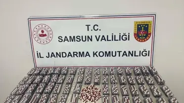 Samsun'da Uyuşturucu Operasyonu: 5.600 Hap Ele Geçirildi