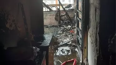 İlkadım'da Yangın: 2 Kişi Dumandan Etkilendi