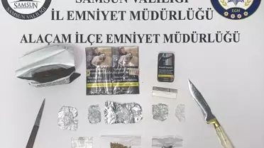 Alaçam'da Uyuşturucu Operasyonu: 41 Gram Uyuşturucu Ele Geçirildi