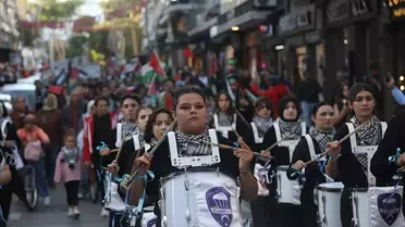 Samsun'da Gazze İçin Yürüyüş