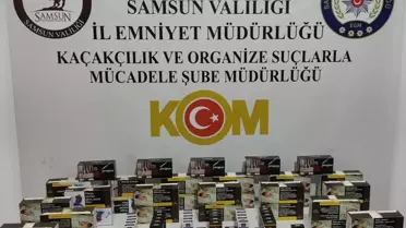 Samsun'da Kaçakçılık Operasyonu