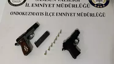 Kavga Sırasında Havaya Ateş Eden Şüpheli Yakalandı