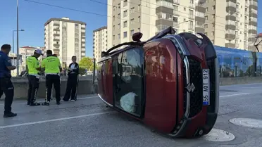 Atakum'da Trafik Kazası: 2 Yaralı