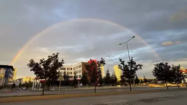 Samsun'da Gökkuşağı Güzelliği