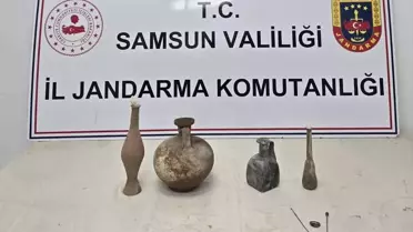 Samsun'da Tarihi Eser Kaçakçılığı Operasyonu
