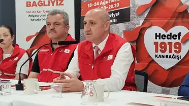 Kızılay'dan Kan ve Fidan Kampanyası