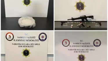 Samsun'da Uyuşturucu Operasyonu: 6 Gözaltı