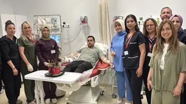 Samsun'da 100. Kök Hücre Bağışı Kutlandı