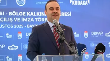 Sanayi ve Teknoloji Bakanı Kacır, Bayburt'ta açılış ve imza töreninde konuştu Açıklaması