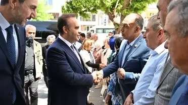 Bakan Kacır Kilis'te Ziyaretlerde Bulundu