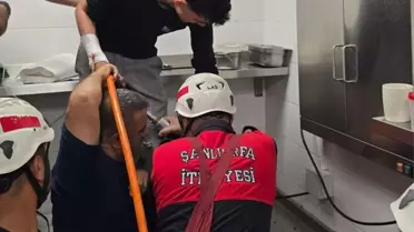 Kıyma Makinesine Eli Kapanan Çocuk Kurtarıldı