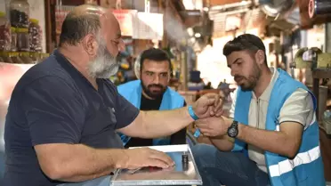 Mavi Kurdele ile Gazze'ye Destek