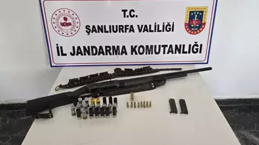 Şanlıurfa'da Silah Kaçakçılığı Operasyonu