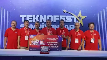 Şanlıurfalı Gençler TEKNOFEST'te İkincilik Kazandı