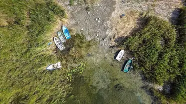 Sapanca Gölü'nde Su Seviyesi Düşüyor