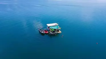 Sapanca Gölü'nde Su Alma Hatları Temizleniyor