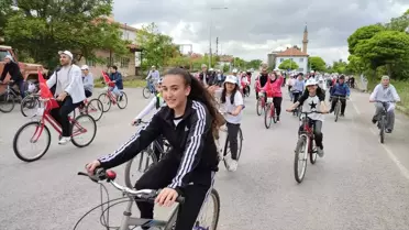 Sarıoğlan'da Dünya Bisiklet Günü Etkinliği