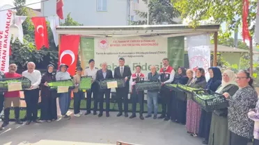 İstanbul'da Çiftçilere Fide Desteği