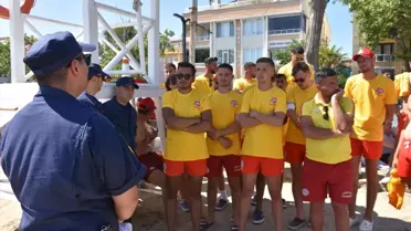 Şarköy'de Cankurtaran Eğitimleri Tamamlandı