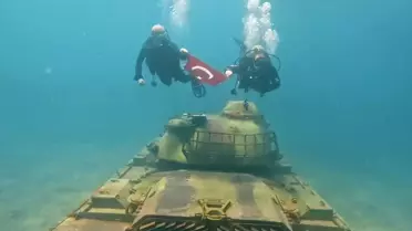 Jandarma 186. Yılında Su Altında Dalış Yaptı