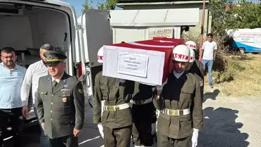 Şehit Er Özkanlı Ortaköy'de Uğurlandı