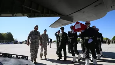 Şehit Üsteğmen Özsu'nun naaşı memleketi Edirne'ye gönderildi