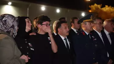 Şehit Uzman Çavuş Ümit Üzüm'ün cenazesi, memleketi Kayseri'ye getirildi