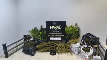 Serik'te Uyuşturucu Operasyonu