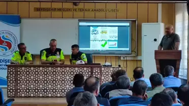 Seydişehir'de Servis Şoförlerine Eğitim