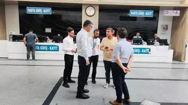 Siirt İl Sağlık Müdürü Hastaneyi Ziyaret Etti