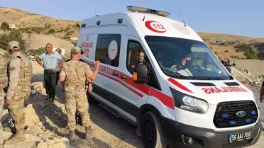 Siirt'te Çayda Boğulma Tehlikesi