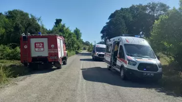 Gerze'de Otomobil Devrildi, 3 Yaralı