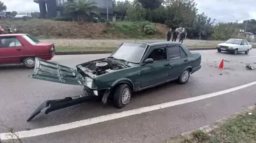 Sinop'ta Zincirleme Kaza: 1 Yaralı