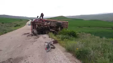 Şarkışla'da Trafik Kazası: 2 Yaralı