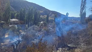 Sivas'ta Yangın Kontrol Altına Alındı