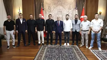 Sivasspor Yönetiminden Vali Şimşek'e Ziyaret