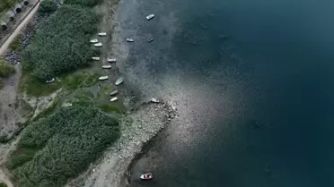 Sapanca Gölü'nde Su Seviyesi Kritik Düzeye Geriledi