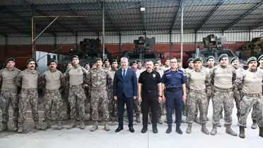 Osmaniye Özel Harekat Timleri Suriye'ye Uğurlandı