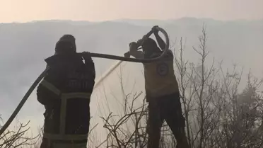 Lazkiye'de Orman Yangınları 4 Gündür Devam Ediyor
