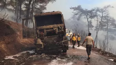 Bayırbucak'ta Orman Yangını: 3 Yaralı