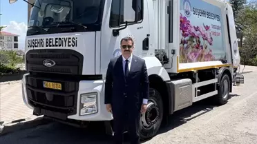 Suşehri’ne Yeni Çöp Kamyonu