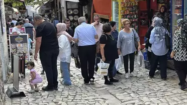 Safranbolu'da Hafta Sonu Yoğunluğu