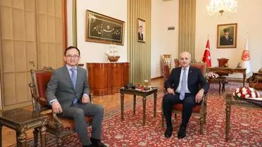Kurtulmuş, Çin Büyükelçisi'ni Kabul Etti