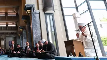 TBMM Başkanı Kurtulmuş, Meclis Camii'nde şehitler için düzenlenen Mevlid-i Şerif Programı'na katıldı