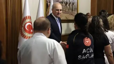 Kurtulmuş'tan Bayramlaşma