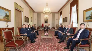 Kurtulmuş, MÜSİAD Heyetini Kabul Etti