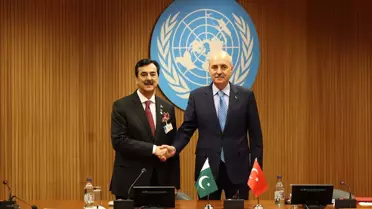 TBMM Başkanı Kurtulmuş, Pakistan Parlamentosu Senato Başkanı Gilani ile görüştü Açıklaması